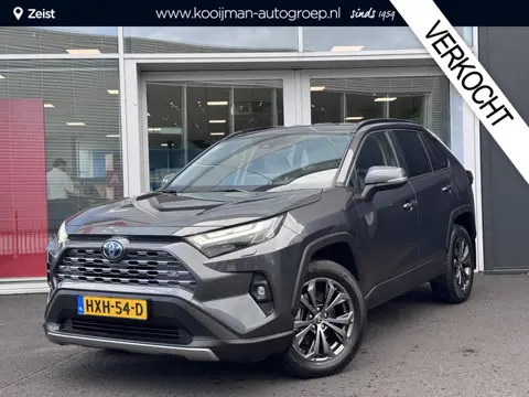 Toyota RAV4 2.5 Hybrid AWD Executive Blind Spot | 18 inch | Zwart leder | Parkeersensoren V+A | Stoe