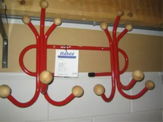 1x Wandgarderobe element