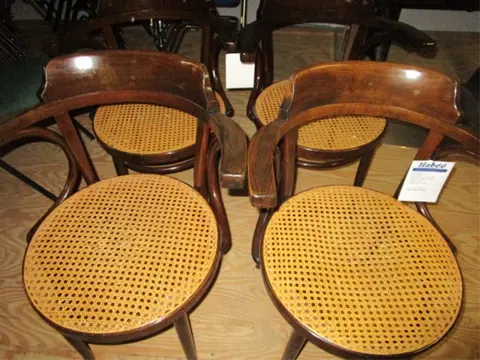 1xSET 7x Thonet stoel type 233