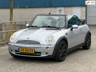 Mini Mini Cabrio 1.6 Cooper Sidewalk Cabrio Recaro Leer! Airco! NAVI! 1 jaar APK!
