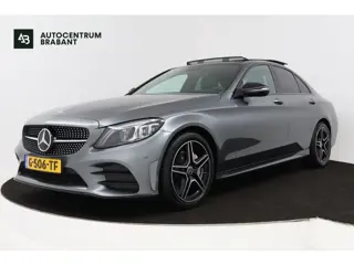 Mercedes-Benz C-klasse 180 Solution AMG (PANORAMADAK, MULTIBEAM LED, SFEERVERLICHTING, NIGHTPAKKET, 