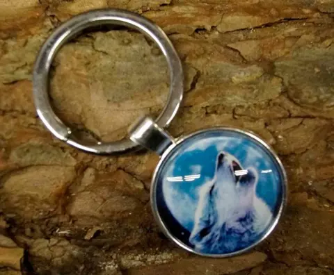 Sleutelhanger " Wolf "