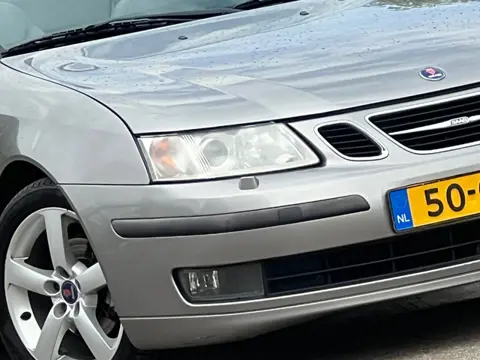 Saab 9-3 Cabrio 1.8t Linear | Parchment Silver metallic | Leder/Cruise/Stoelverwarming/Xenon/PDC - K
