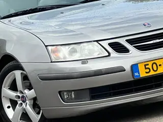 Saab 9-3 Cabrio 1.8t Linear | Parchment Silver metallic | Leder/Cruise/Stoelverwarming/Xenon/PDC - K