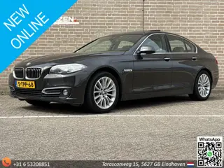 BMW 5-serie 528i Luxury Edition Automaat | € 6.200,- NETTO! | Schuif/Kanteldak | Camera | Navi | Led