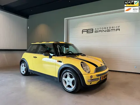 Mini Mini 1.6 ONE PEPPER-uitv|AIRCONDITIONING|BLUETOOTH|LM-VELGEN|MP3+AUX|STUURBEKRACHTIGING|NAP|nie