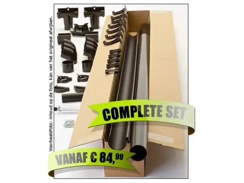 Koop nu dakgoten voor aan uw veranda