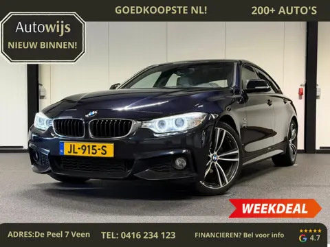 BMW 4-serie Gran Coupé 418i Centennial High Executive|LED|M-SPORT|LEDER|NAVI|PDC|