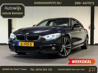 BMW 4-serie Gran Coupé 418i Centennial High Executive|LED|M-SPORT|LEDER|NAVI|PDC|