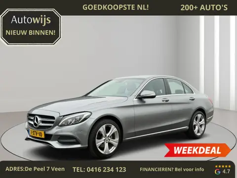 Mercedes-Benz C-klasse 180 Lease Edition|NAVI|LM-VELG|LED|NL AUTO