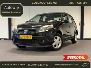 Dacia Sandero 1.2 Blackline|82DKM|NL AUTO|Goed onderhouden