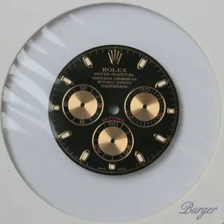 Rolex Daytona Dial Black Rose Gold