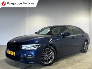BMW 5 Serie 520i M-sport High Executive | Navigatie | Lichtmetalen Velgen 18" | Elektrisch Glazen Pa