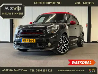 Mini John Cooper Works 1.6 John Cooper Works ALL4 Chili|218PK|LEDER|NAVI|AUT|