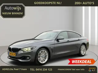 BMW 4-serie Gran Coupé 418i High Executive|SHADOW|LEDER|NL AUTO|LED|NAVI|CLIMA