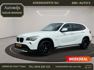 BMW X1 LEDER|XENON|LM-VELG|NAVI|AUT|BIJGELUID MOTOR!