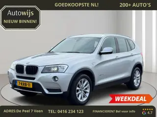 BMW X3 XDrive20i High Executive|NL AUTO|TREKHAAK|LEDER|XENON|NAVI|GOED ONDERHOUDEN