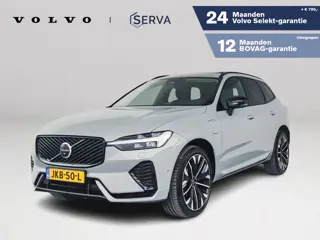 Volvo XC60 T6 Plug-in hybrid AWD Ultra Dark | SOH 100% | Panoramadak | 360° camera | Luchtvering | H