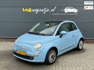 Fiat 500 0.9 TwinAir Lounge *subliem onderhoud *pano *airco