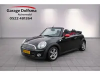 Mini Mini Cabrio 1.6 Cooper-1/2 leer- JET BLACK-Stoelverwarming-