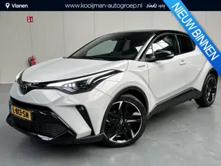 Toyota C-HR 1.8 Hybrid GR-Sport Dynamic grey / zwart dak, Afneembare trekhaak 1e eigenaar NL auto sl