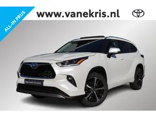 Toyota Highlander 2.5 AWD Hybrid Premium, Trekhaak, JBL, Panoramisch schuifdak!