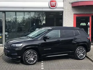 Jeep Compass 1.5T e-Hybrid Summit DCT AUTOMAAT|LEER|CLIMATE|CAMERA|APPLE/ANDROID|PDC|19"