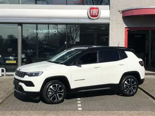 Jeep Compass 1.5T e-Hybrid Summit AUTOMAAT|LEER|CLIMATE|APPLE/ANDROID|CAMERA|PDC|18"