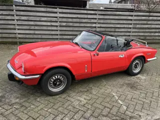 Triumph MK IV 1300 soft top Poor men's Jaguar E type!