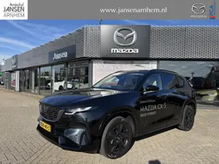 Mazda CX-5 2.5 E-SKYACTIV G 141 M HYBRID Homura , Demovoordeel € 1.000-, Elek.Pano., Tan Leder, Adap