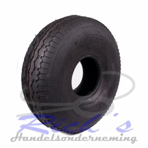 Buitenband 4.00-4 blokprofiel 4 PR voor langzaam verkeer