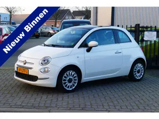 Fiat 500 0.9 TwinAir Turbo Lounge. Panodak, Navi, Airco, 15"LM Velgen