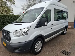 Ford Transit Kombi 2.0 TDCI L2H3 28450.- INCL BTW 9-PERSOONS ROLSTOELVERVOER 130PK