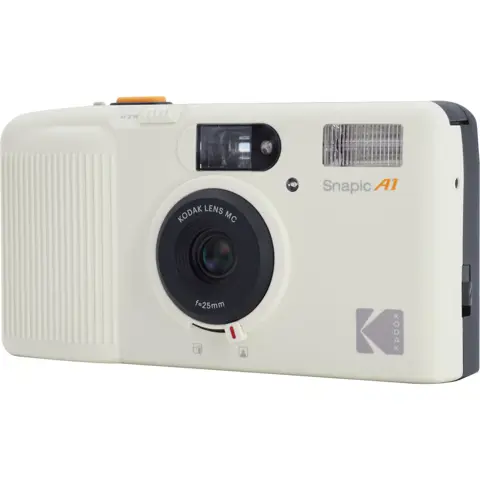Kodak Snapic A1 35mm Film Camera Ivory White