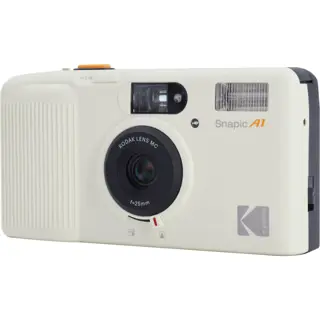 Kodak Snapic A1 35mm Film Camera Ivory White
