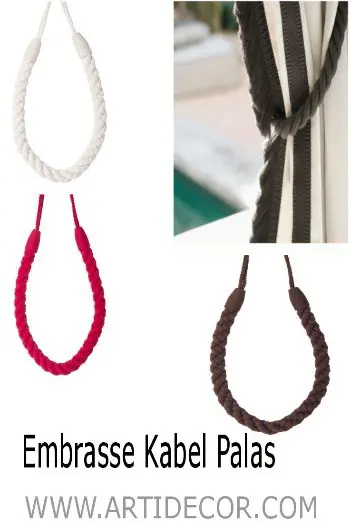 Embrasse Kabel Palas (leverbaar in 12 kleuren)