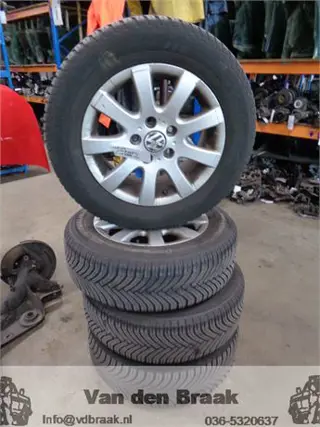 Volkswagen Golf 2003-2008 Aluminium velgenset 15 inch