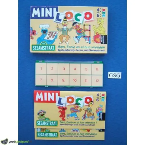 Kleuterpakket Sesamstraat nr. 25114-02