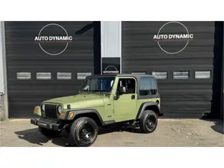 Jeep Wrangler 2.4i Softtop | Hardtop Speciaal Groen