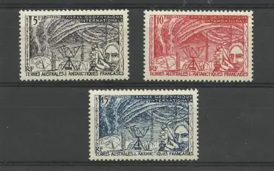 Frans Antarctica Michel nr. 10-12 Postfris