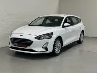 Ford FOCUS Wagon 1.0 EcoBoost Titanium Business CLIMA /TREKHAAK / CRUISE / CAMERA Dealer onderhouden