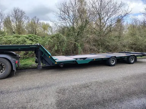 Truck Transporter van Hool,Semi Dieplader