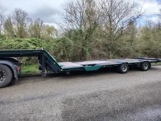 Truck Transporter van Hool,Semi Dieplader