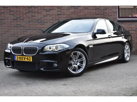 BMW 5-serie 520i High Executive M Sport '13 Xenon Leder M Pakket Clima Navi Cruise Inruil mogelijk