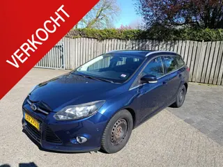 Ford Focus Wagon 1.6 TDCI ECOnetic Lease Titanium Airco (automatisch | Keyles | Audio | Parkeer sens
