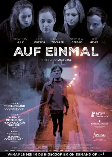 AUF EINMAL filmposter.