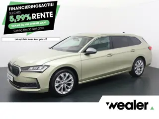 Skoda Superb Combi 1.5 TSI MHEV First Edition | 150 PK | Automaat | Trekhaak | Virtual Pedal Achterk