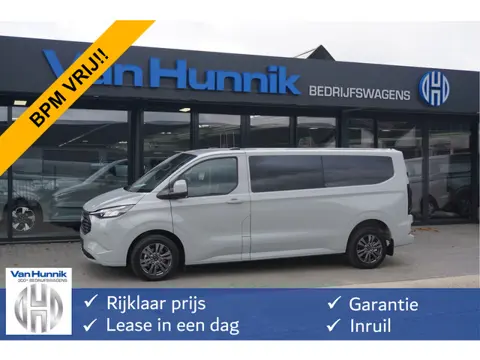 Ford Transit Custom 320L 2.5 PHEV 233PK Dubbel Cabine Limited PRIJS INCL. BPM !! 13" Navi, Adap. Cru