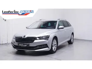 Skoda Superb Combi 1.4 TSI iV Style SOH 94% Navi Leder/alcantara Camera Stoel- en voorruitverwarming