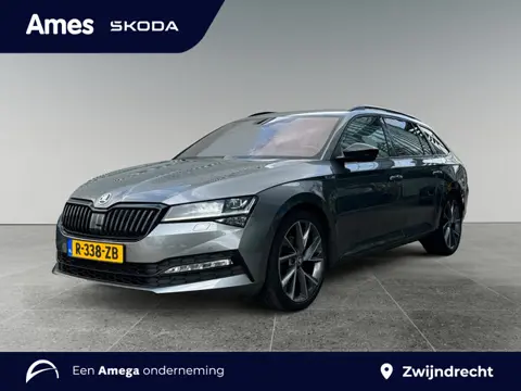 Škoda Superb Combi 1.5 150pk TSI ACT Sportline Business Verwarmbare stoelen vóór en achter | Trekhaa